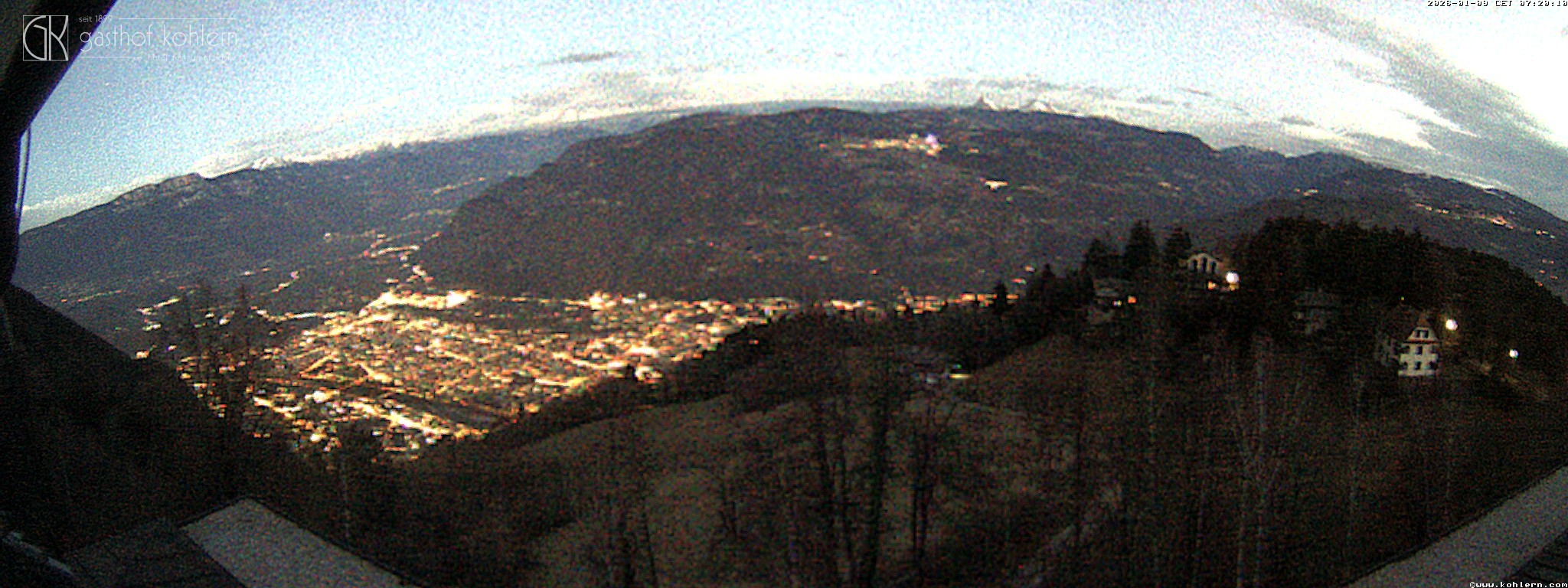 Archiv Foto Webcam Bozen - Gasthof Kohlern