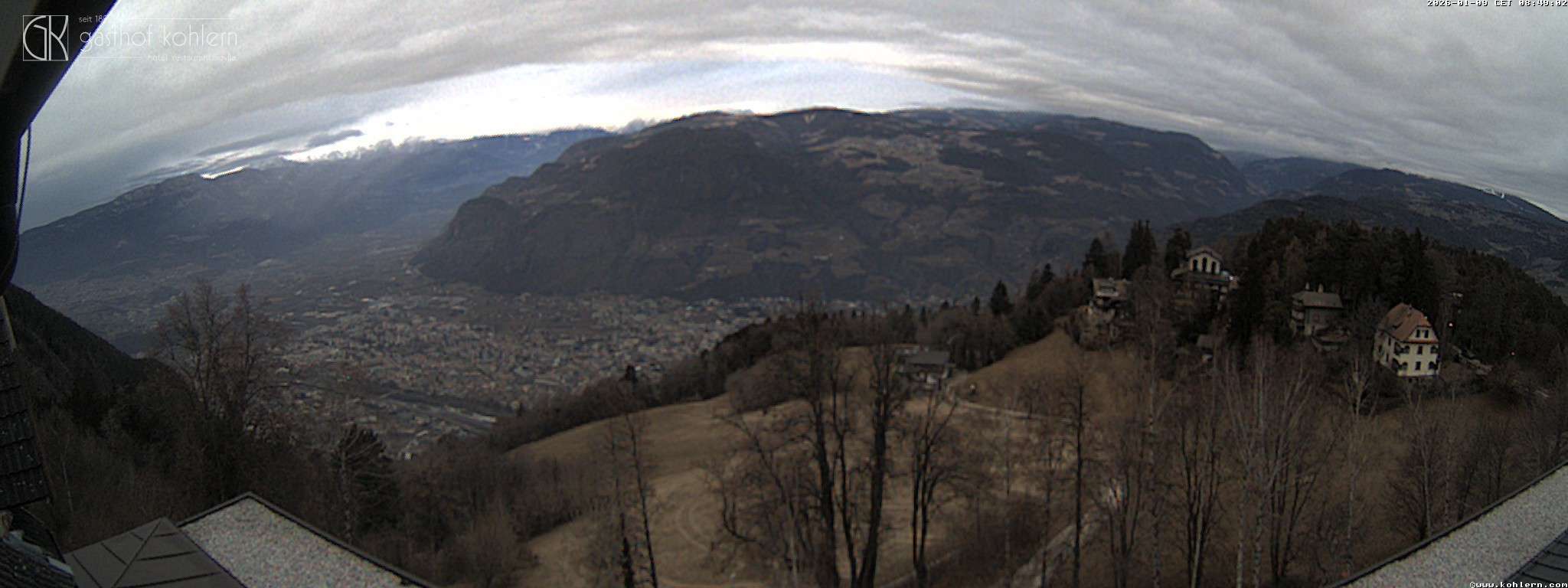 Archiv Foto Webcam Bozen - Gasthof Kohlern