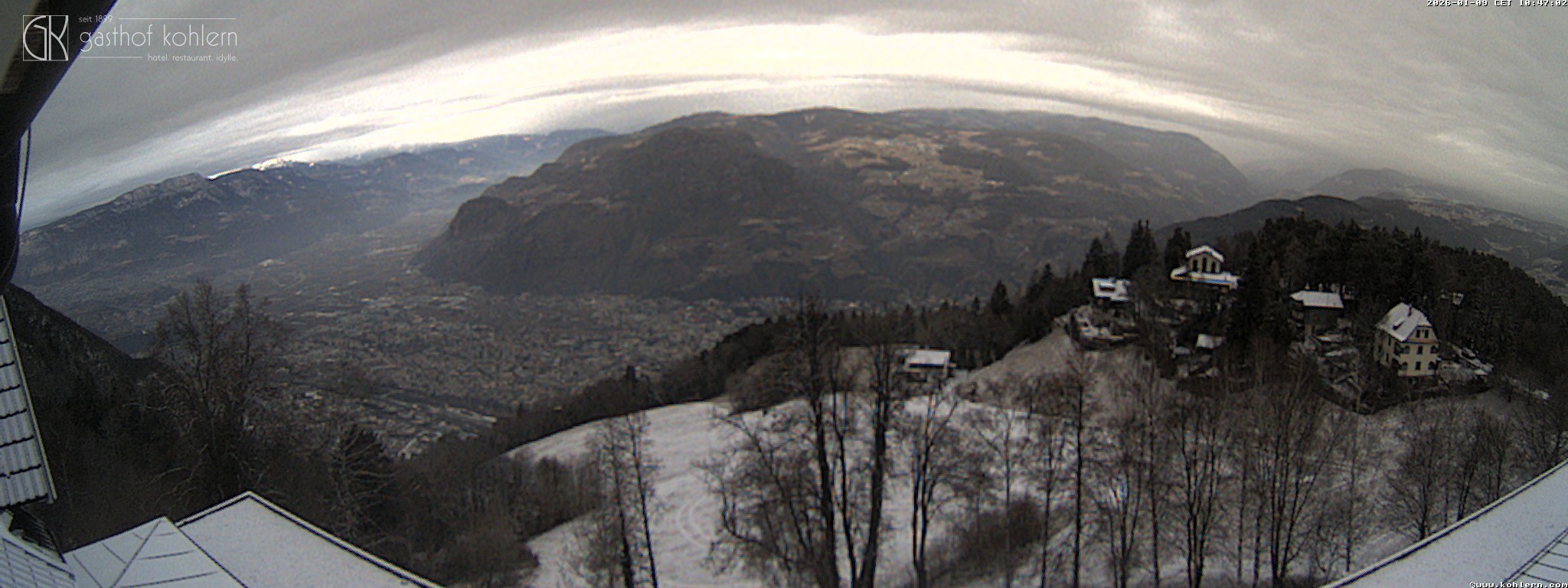Archiv Foto Webcam Bozen - Gasthof Kohlern