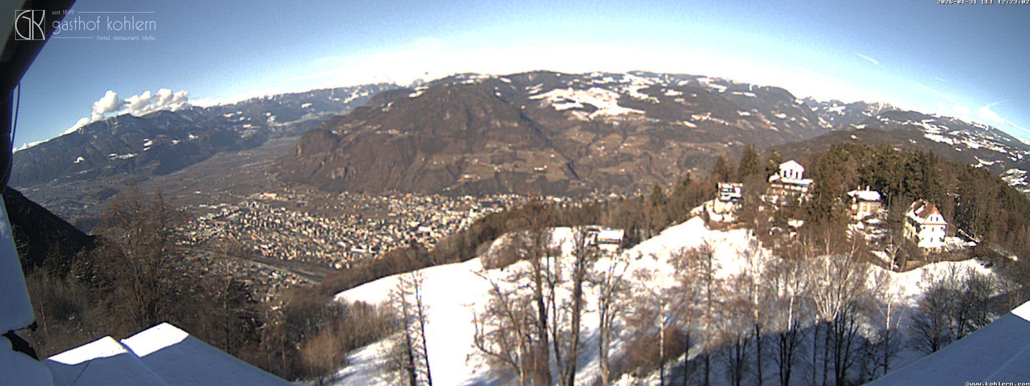 Archiv Foto Webcam Bozen - Gasthof Kohlern