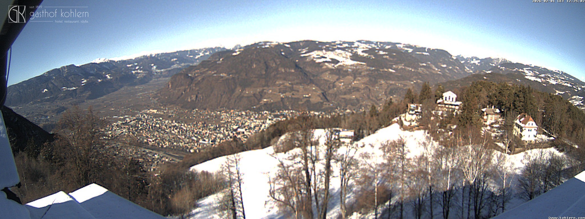 Archiv Foto Webcam Bozen - Gasthof Kohlern