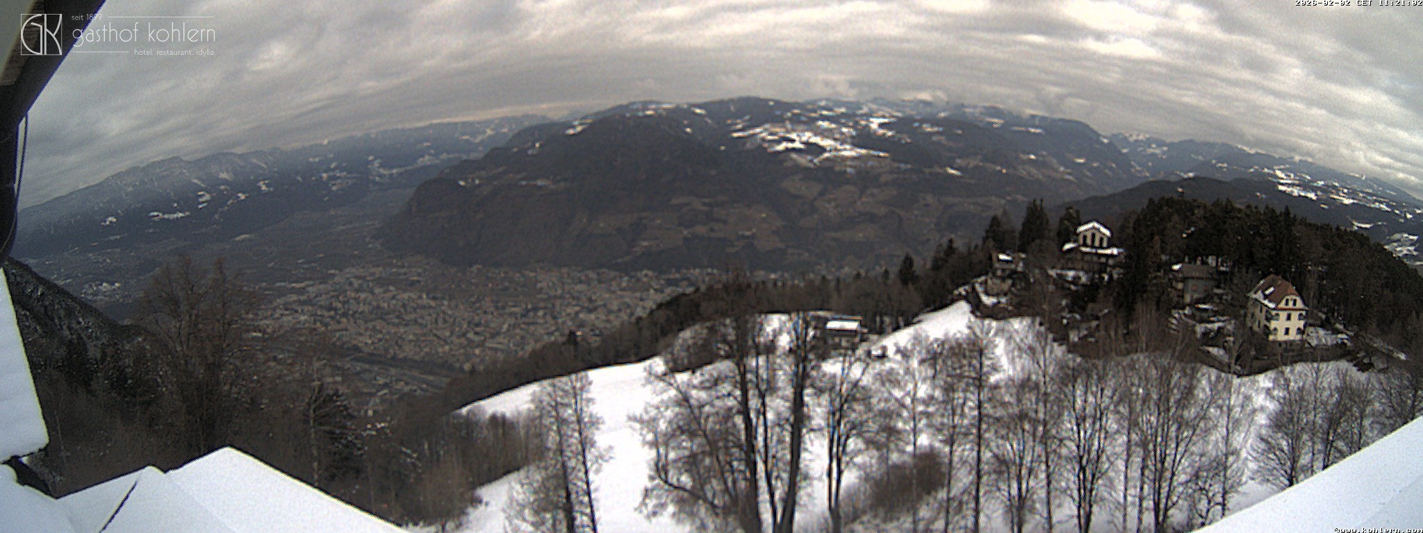 Archiv Foto Webcam Bozen - Gasthof Kohlern