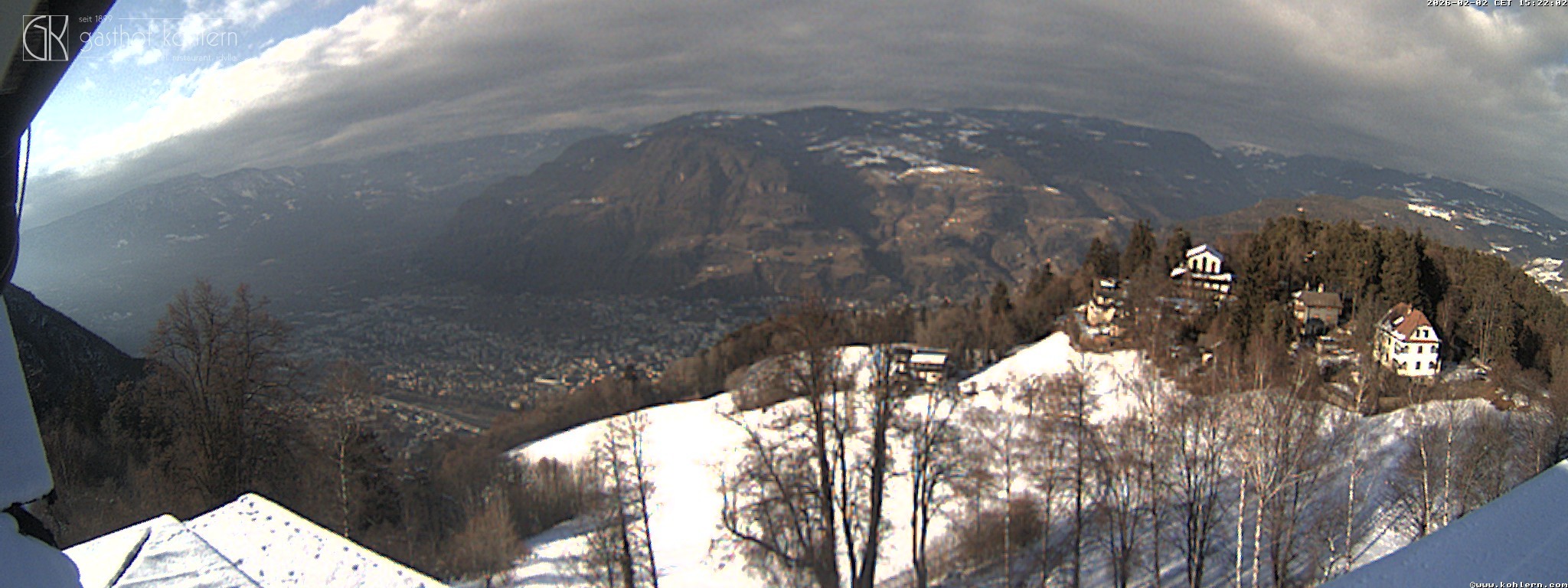 Archiv Foto Webcam Bozen - Gasthof Kohlern