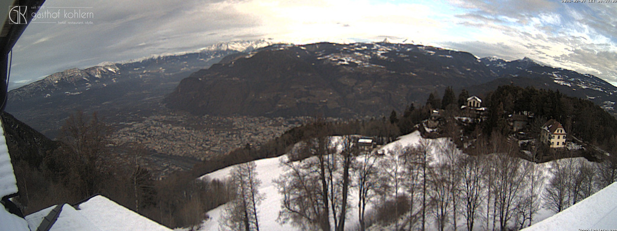 Archiv Foto Webcam Bozen - Gasthof Kohlern