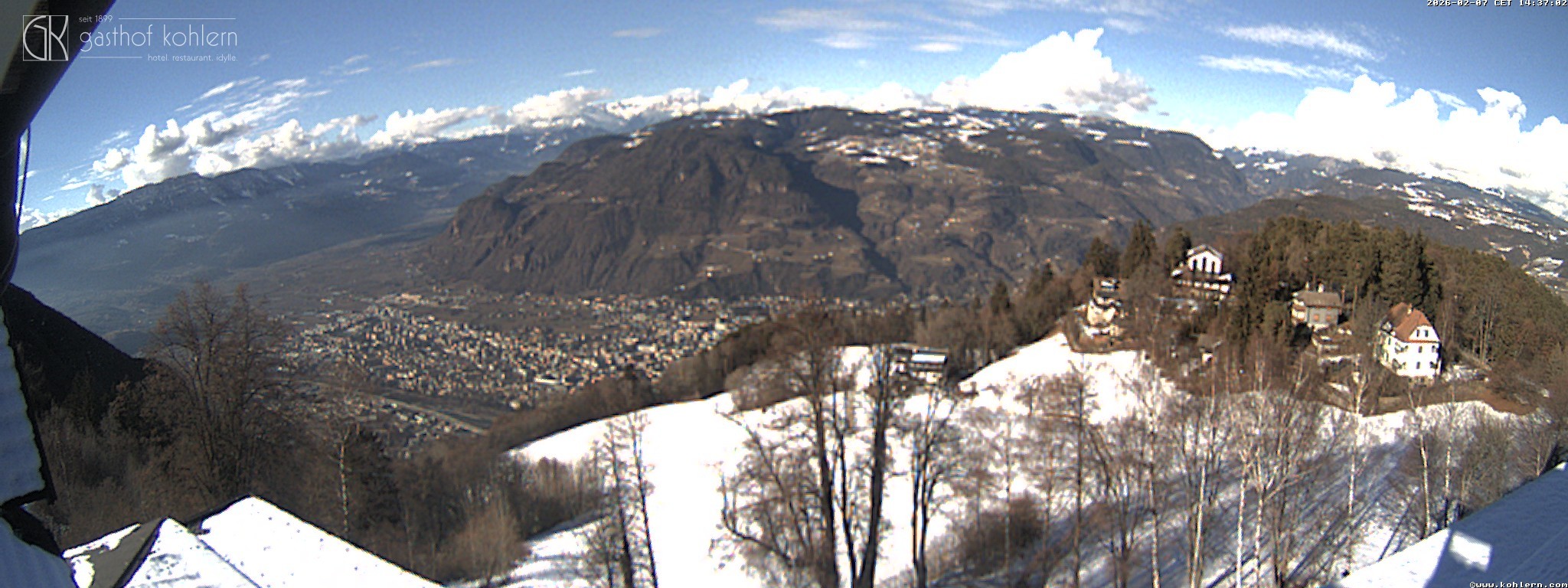 Archiv Foto Webcam Bozen - Gasthof Kohlern
