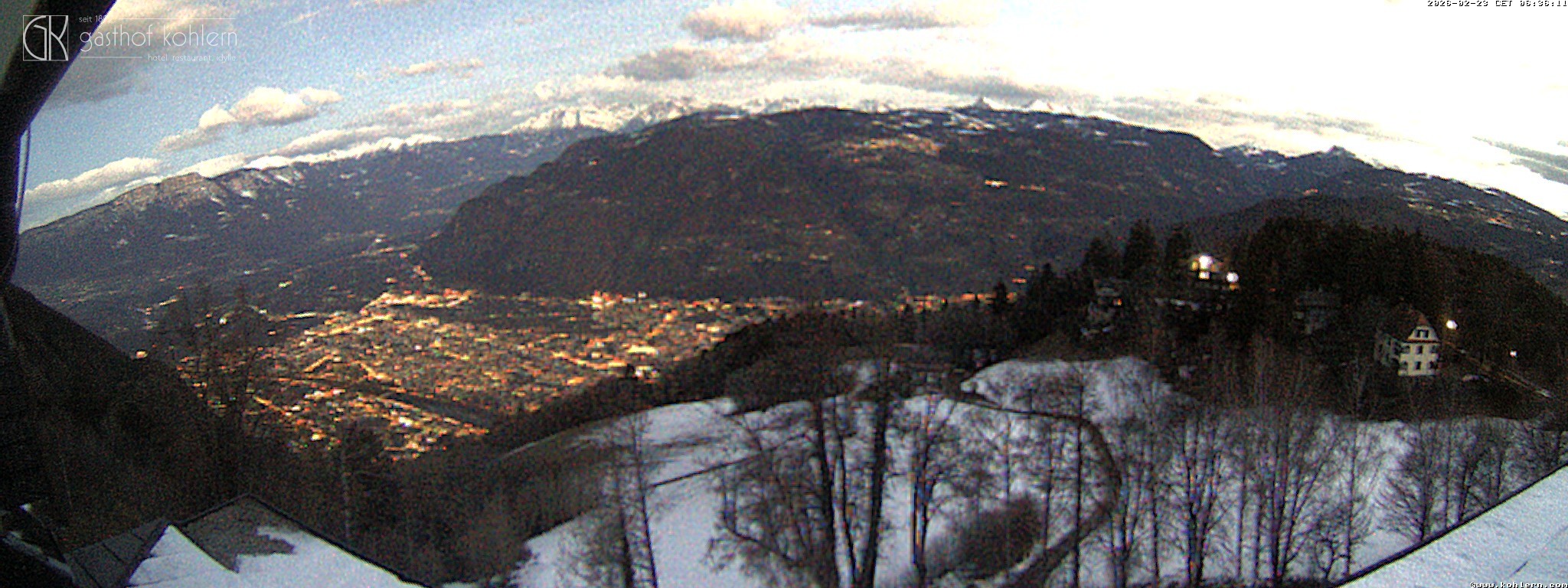 Archiv Foto Webcam Bozen - Gasthof Kohlern