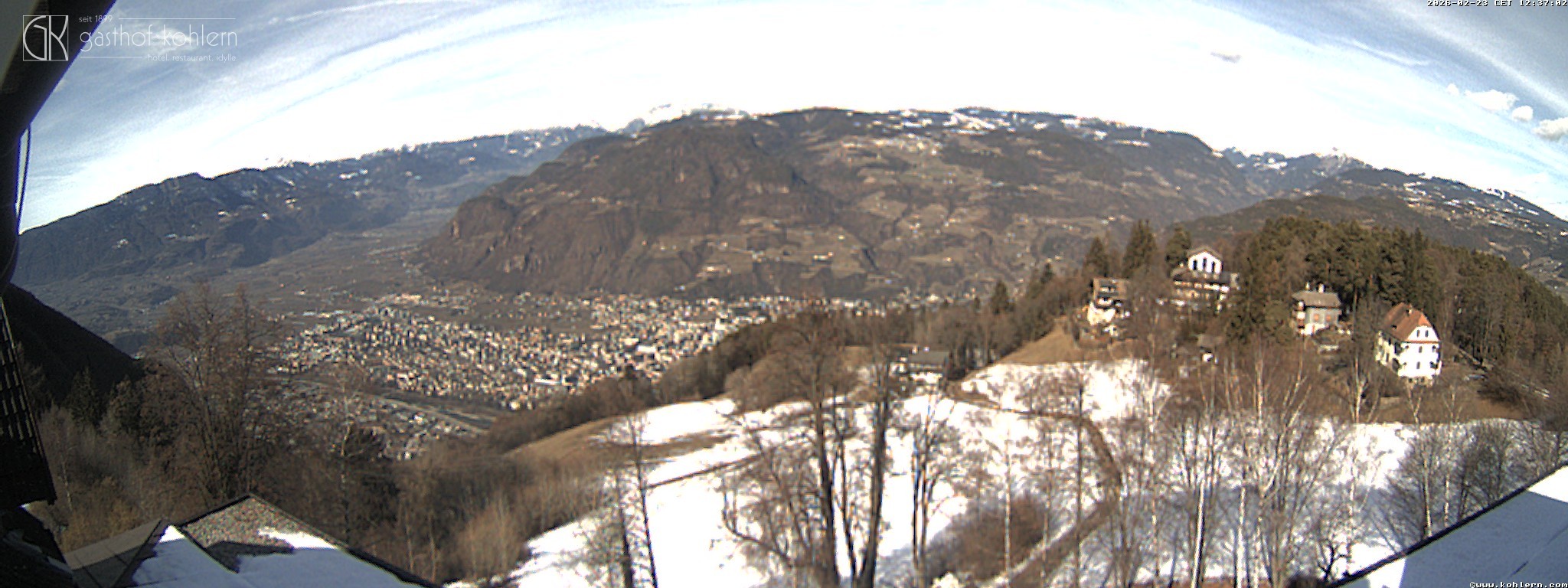 Archiv Foto Webcam Bozen - Gasthof Kohlern