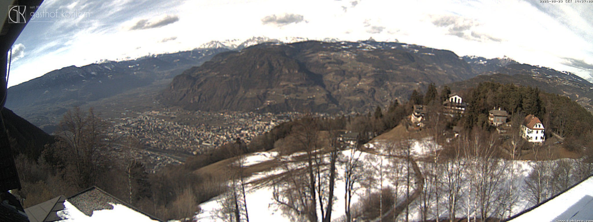 Archiv Foto Webcam Bozen - Gasthof Kohlern