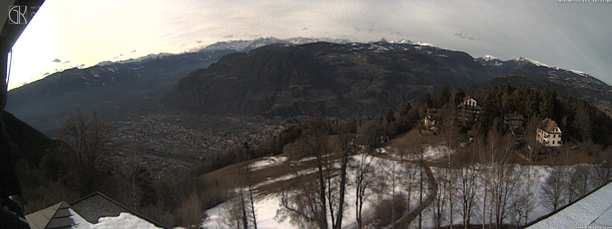 Archiv Foto Webcam Bozen - Gasthof Kohlern