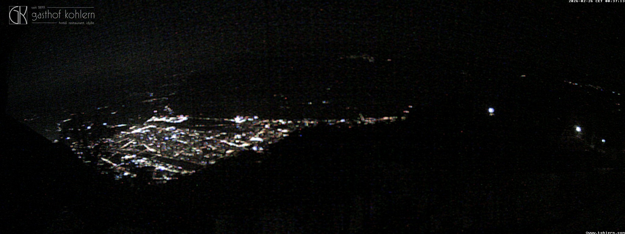 Archived image Webcam Bozen - Panoramic view Hotel Kohlern