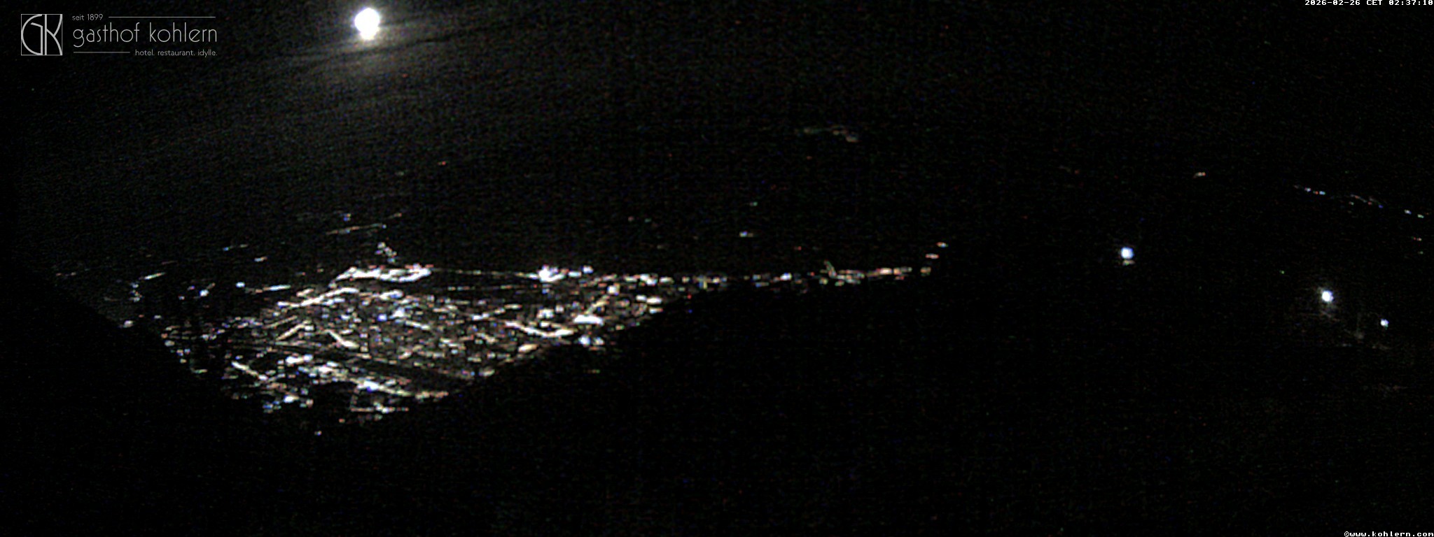 Archived image Webcam Bozen - Panoramic view Hotel Kohlern