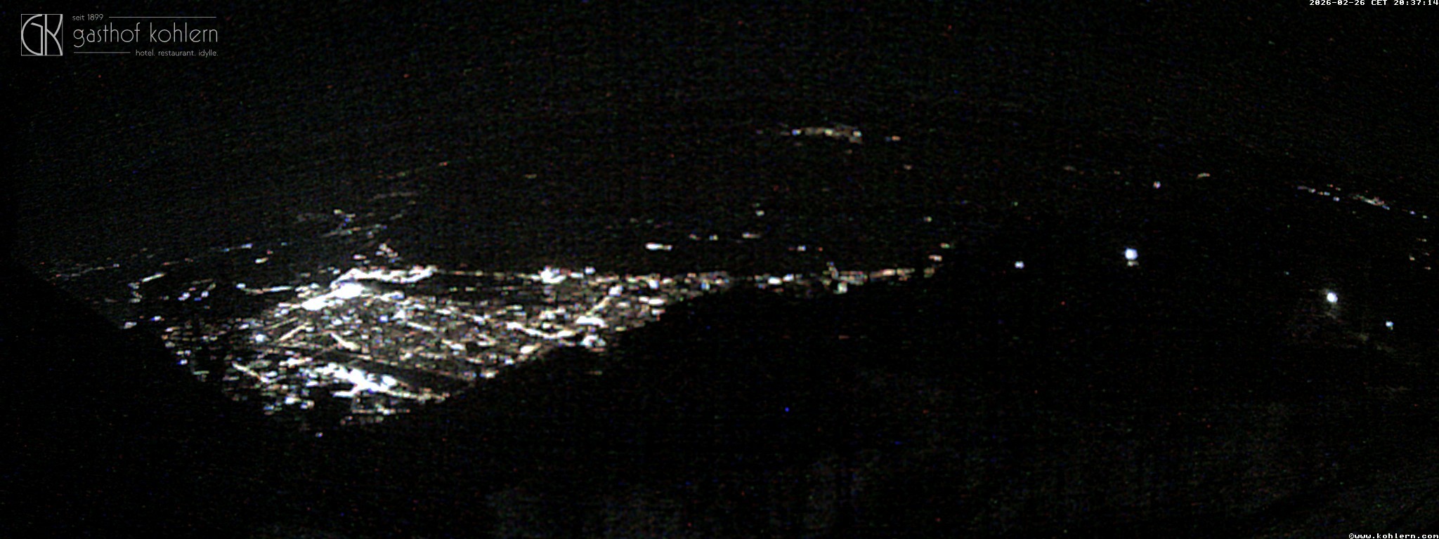 Archived image Webcam Bozen - Panoramic view Hotel Kohlern