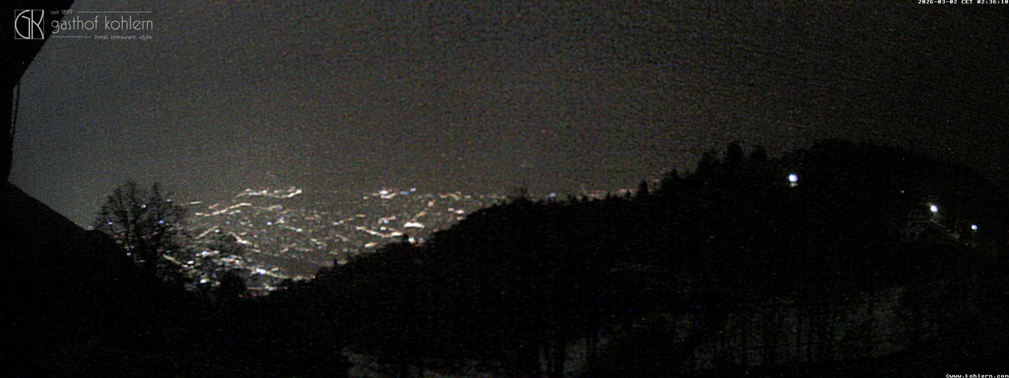 Archived image Webcam Bozen - Panoramic view Hotel Kohlern