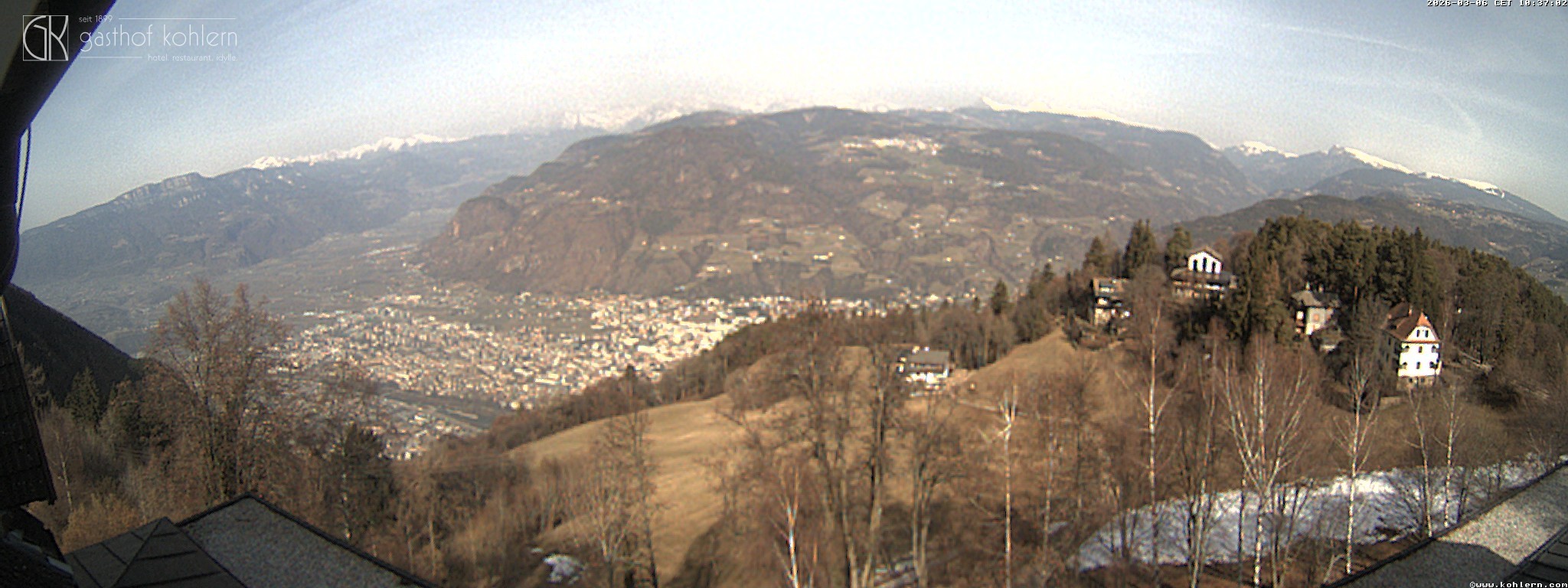 Archiv Foto Webcam Bozen - Gasthof Kohlern