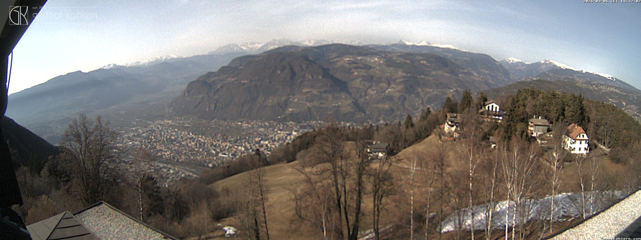 Archiv Foto Webcam Bozen - Gasthof Kohlern