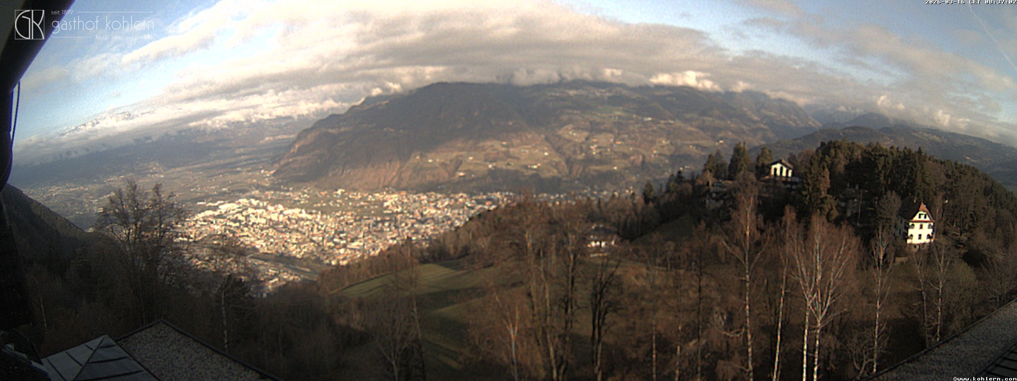 Archiv Foto Webcam Bozen - Gasthof Kohlern