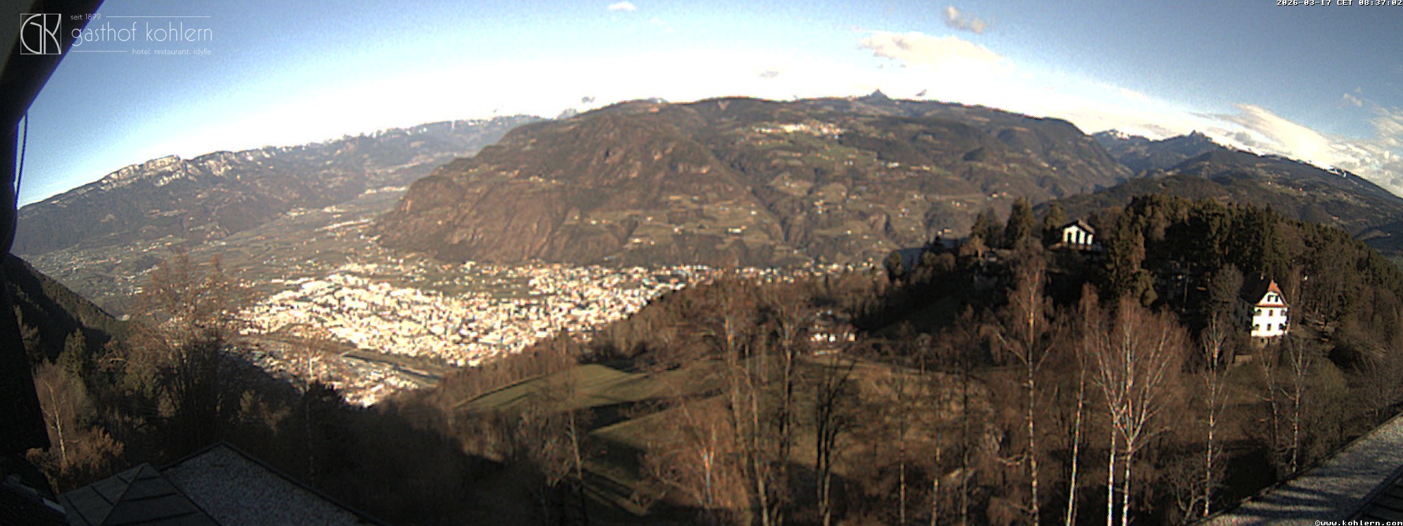 Archiv Foto Webcam Bozen - Gasthof Kohlern