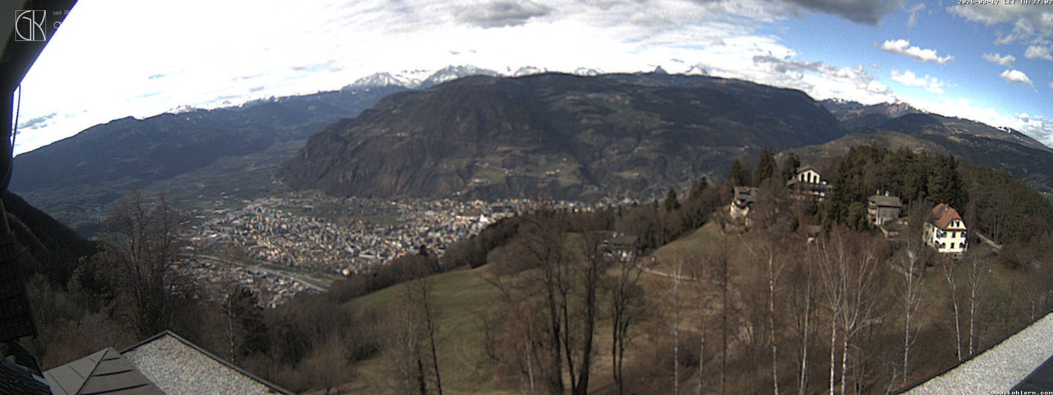 Archiv Foto Webcam Bozen - Gasthof Kohlern