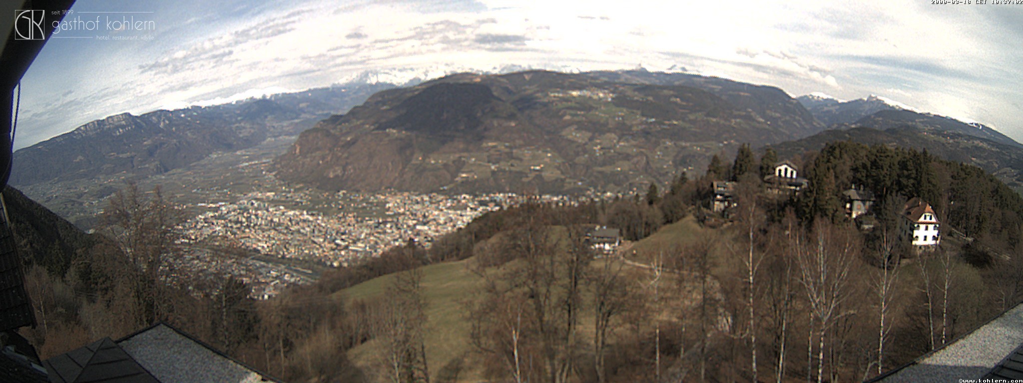 Archiv Foto Webcam Bozen - Gasthof Kohlern