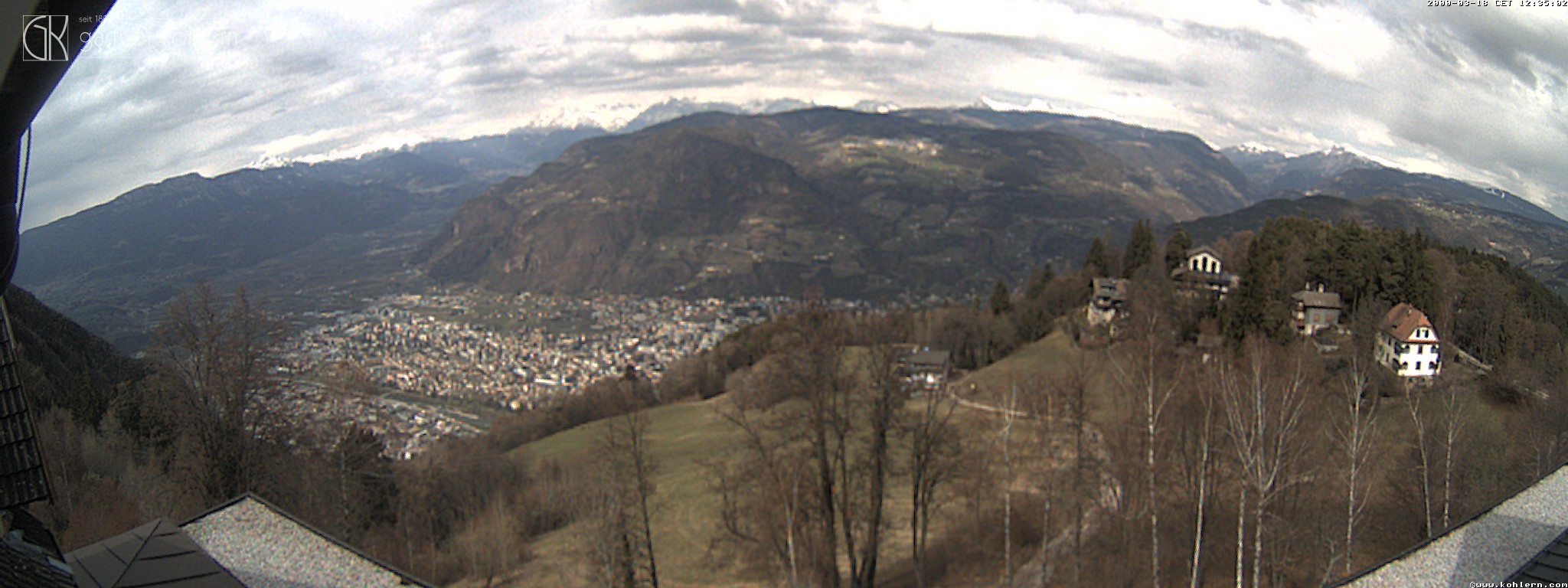 Archiv Foto Webcam Bozen - Gasthof Kohlern