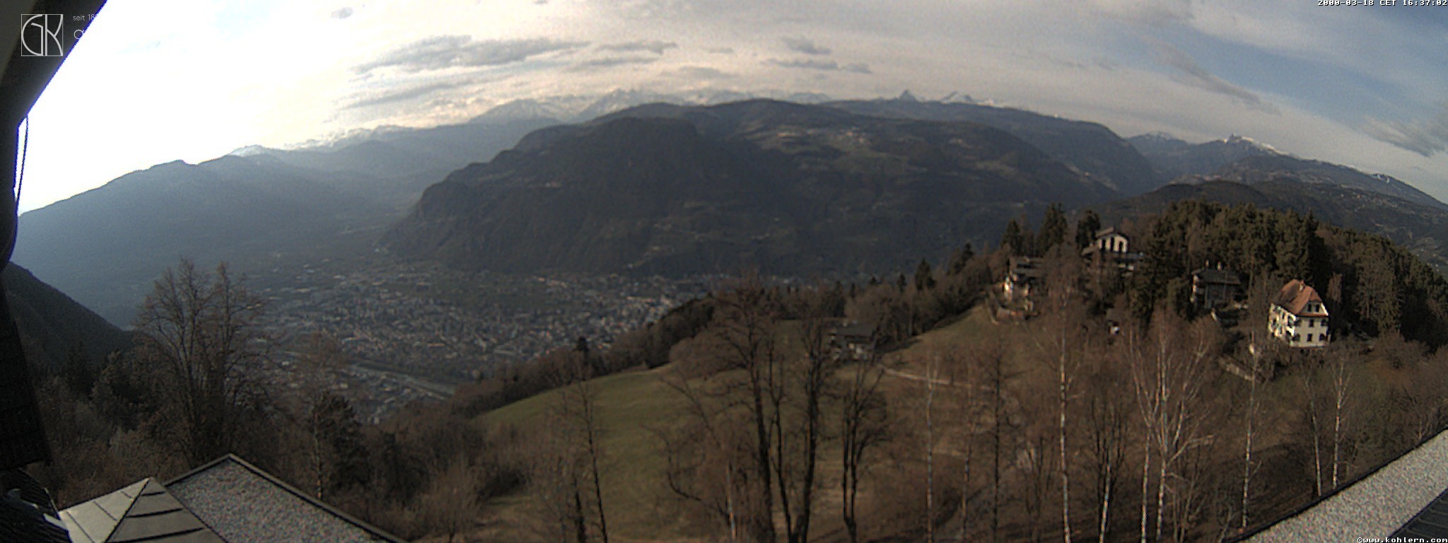 Archiv Foto Webcam Bozen - Gasthof Kohlern