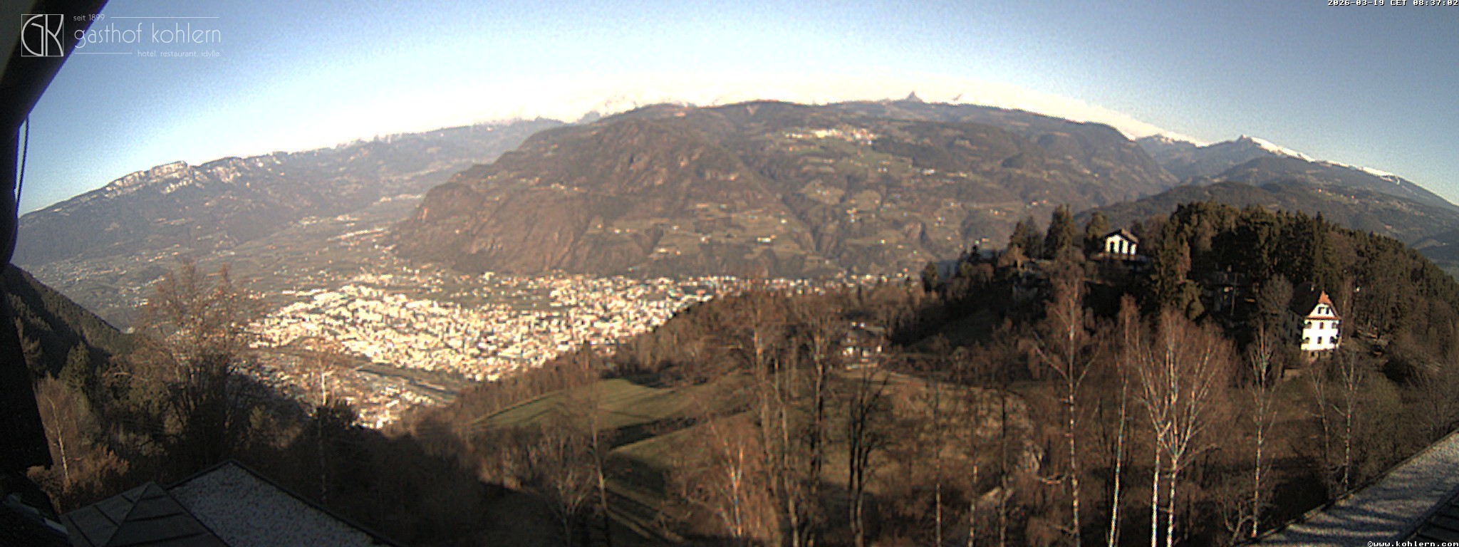 Archiv Foto Webcam Bozen - Gasthof Kohlern