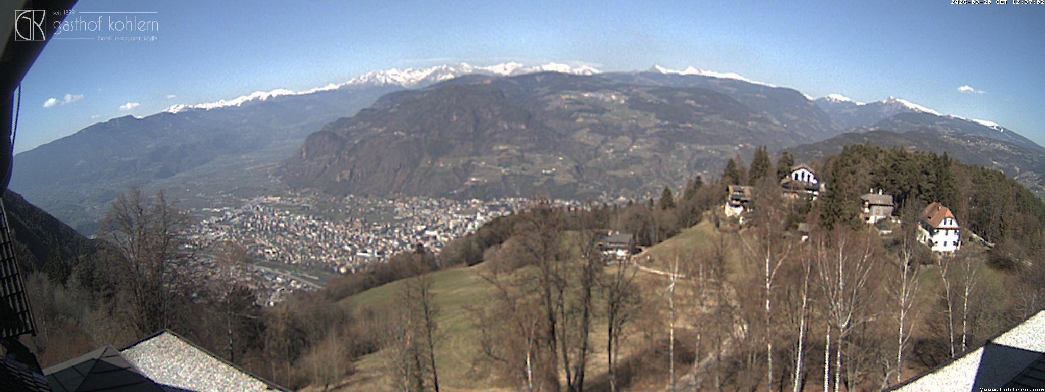 Archiv Foto Webcam Bozen - Gasthof Kohlern