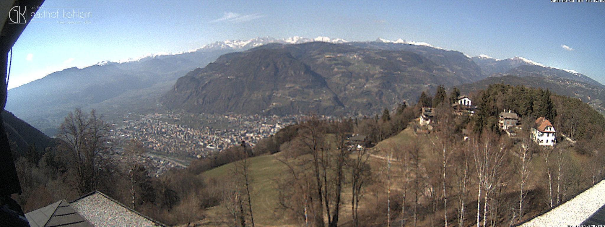 Archiv Foto Webcam Bozen - Gasthof Kohlern