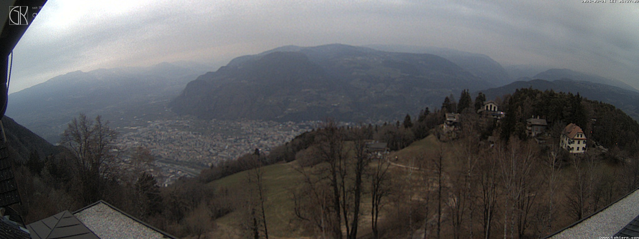 Archiv Foto Webcam Bozen - Gasthof Kohlern