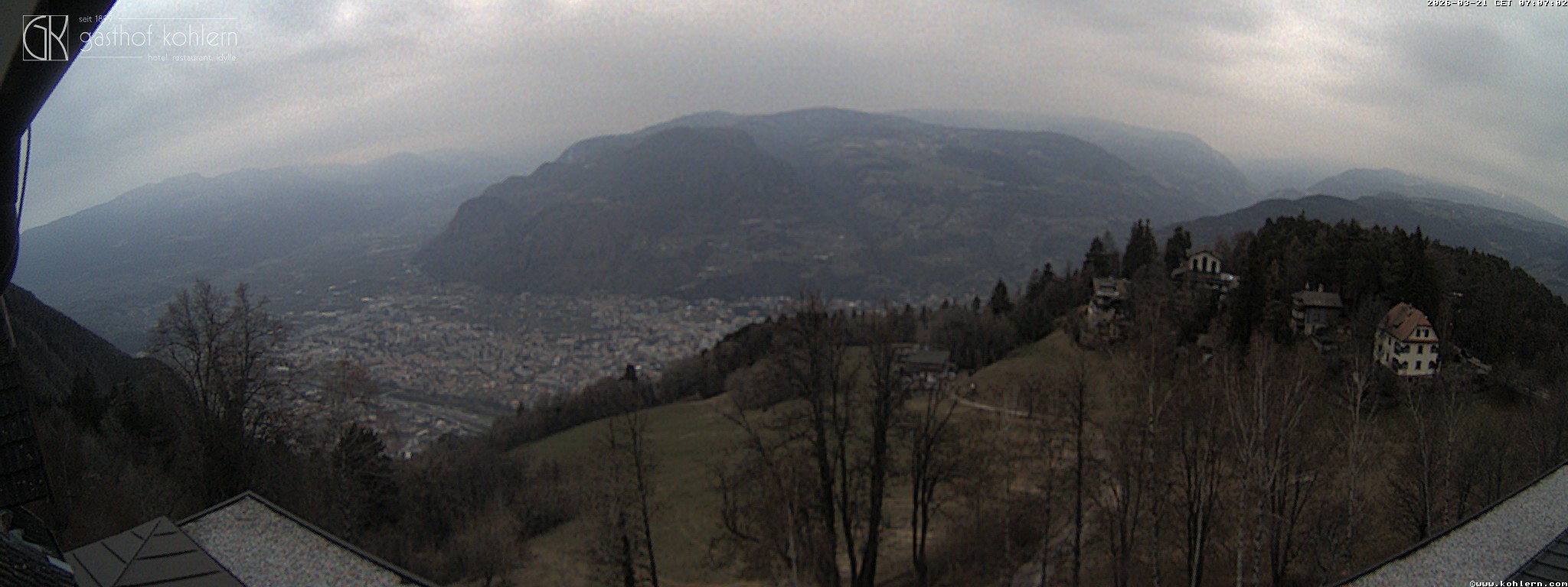 Archiv Foto Webcam Bozen - Gasthof Kohlern