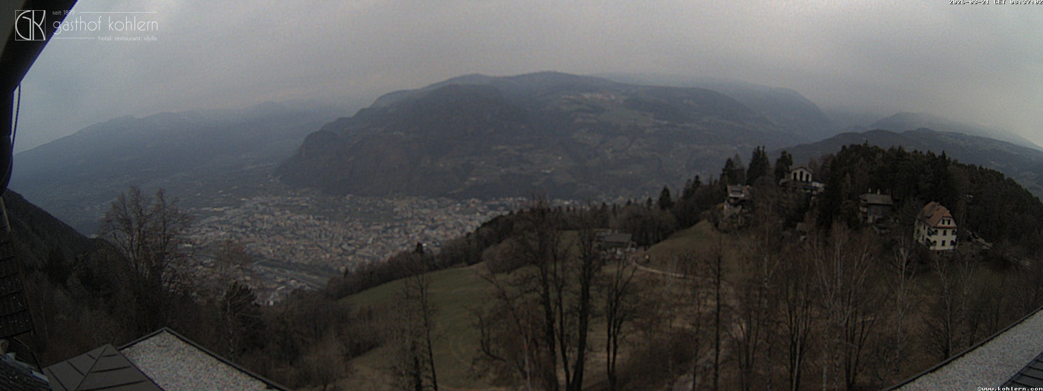 Archiv Foto Webcam Bozen - Gasthof Kohlern