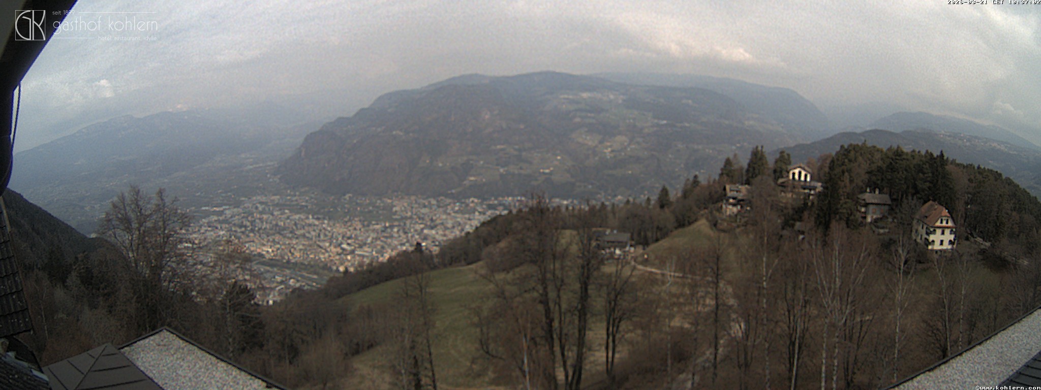 Archiv Foto Webcam Bozen - Gasthof Kohlern