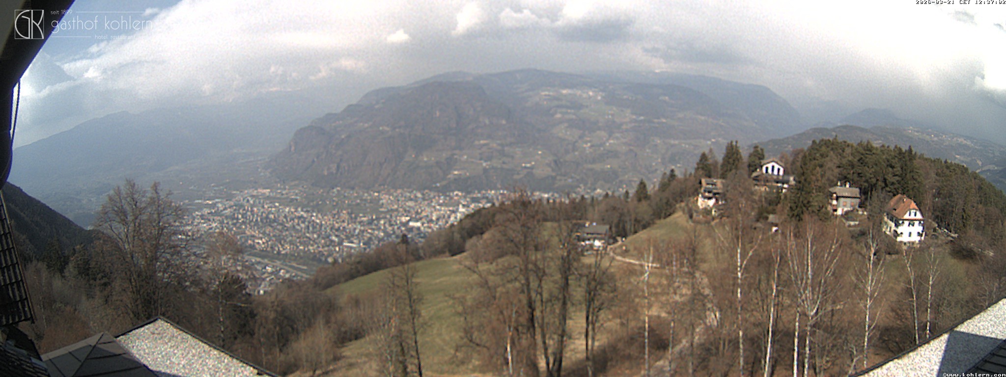 Archiv Foto Webcam Bozen - Gasthof Kohlern