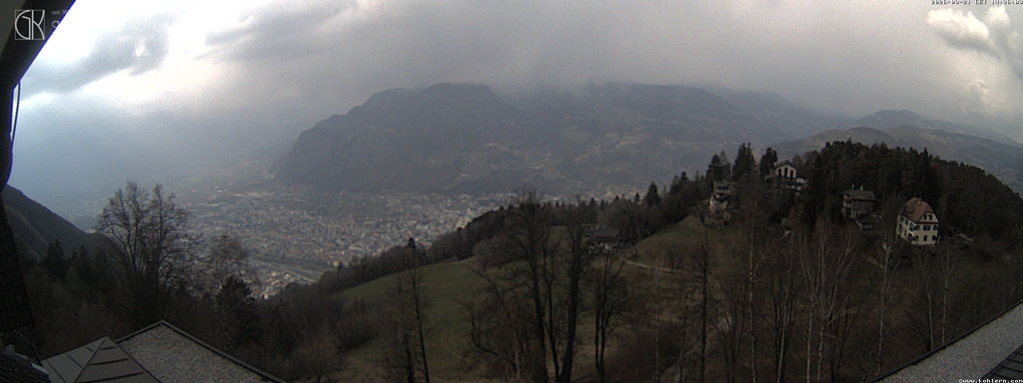Archiv Foto Webcam Bozen - Gasthof Kohlern
