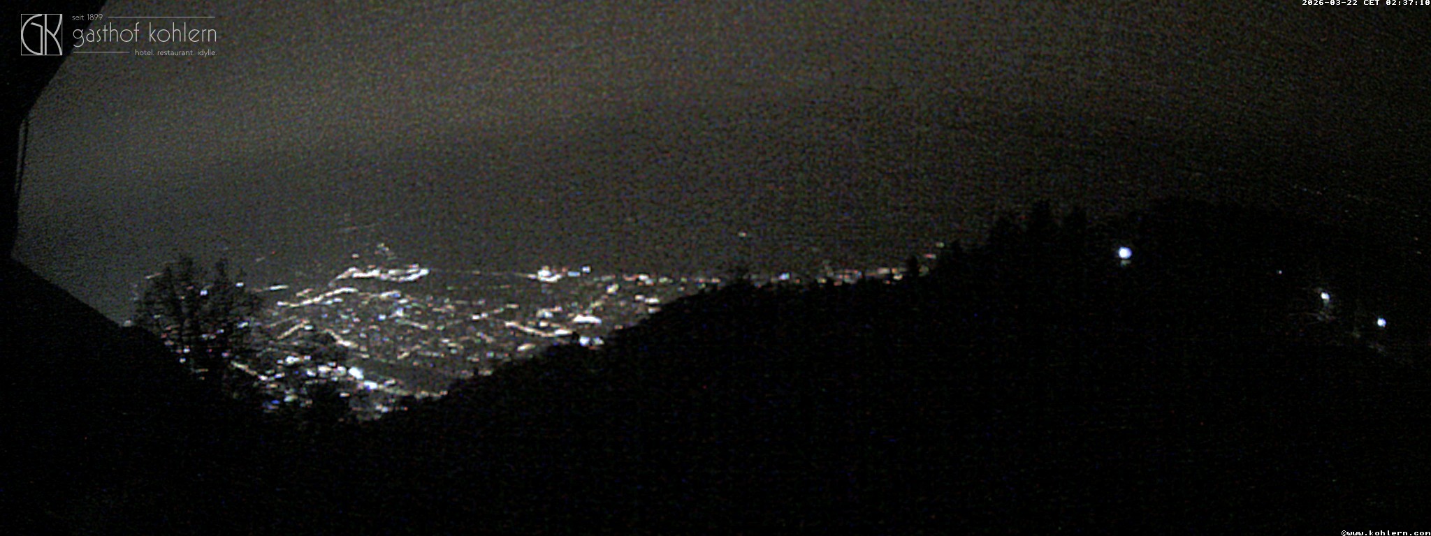 Archived image Webcam Bozen - Panoramic view Hotel Kohlern