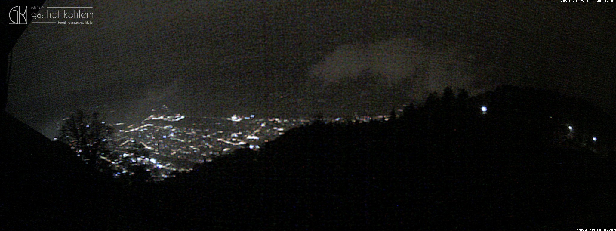 Archived image Webcam Bozen - Panoramic view Hotel Kohlern