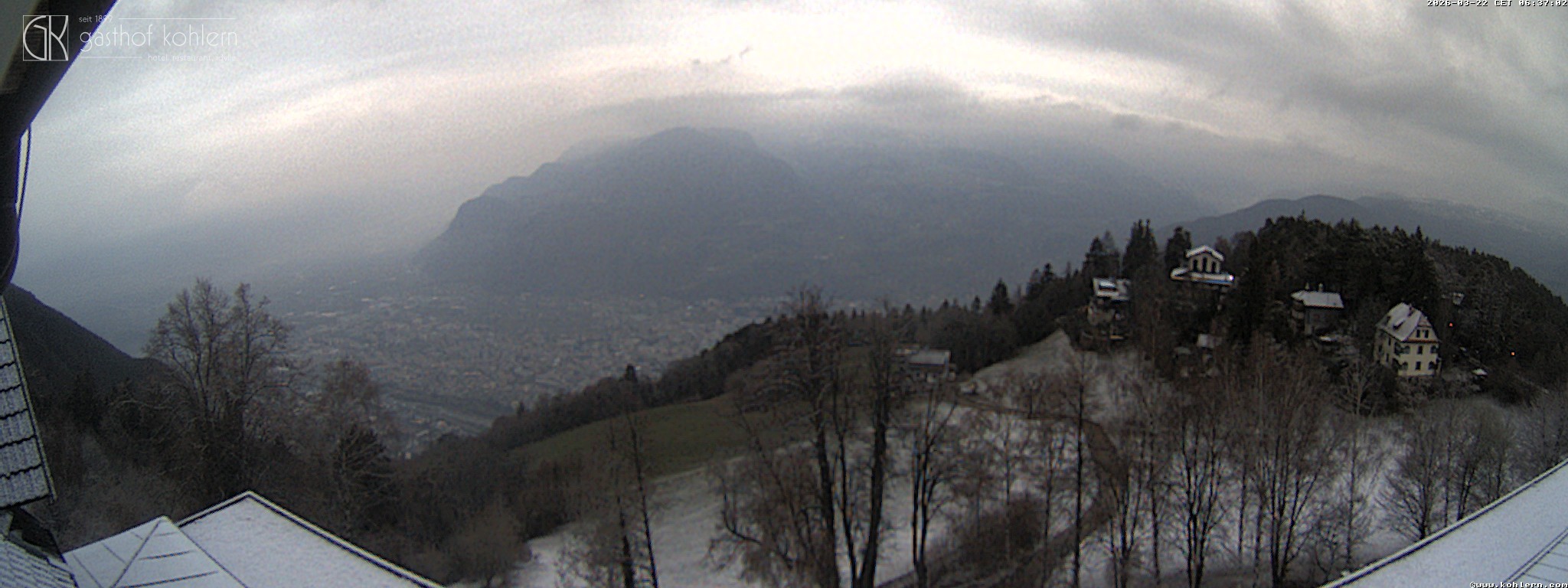 Archiv Foto Webcam Bozen - Gasthof Kohlern