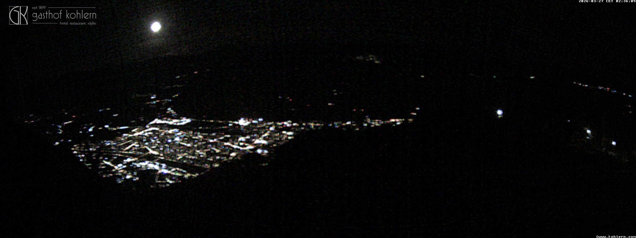 Archived image Webcam Bozen - Panoramic view Hotel Kohlern
