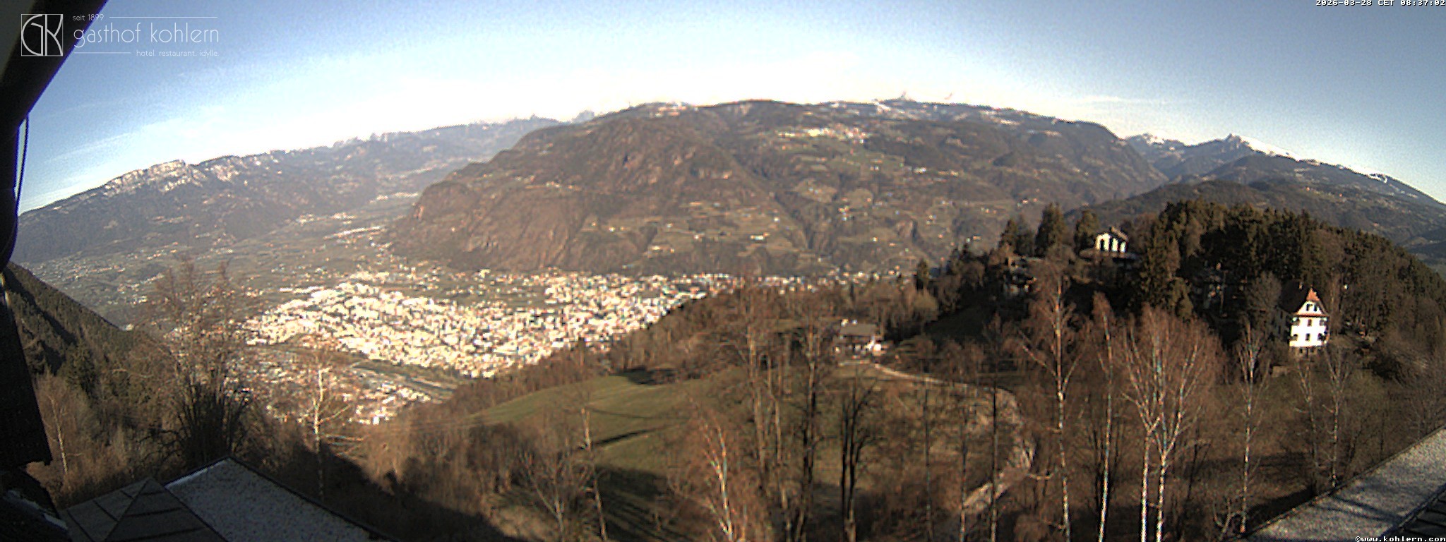 Archiv Foto Webcam Bozen - Gasthof Kohlern