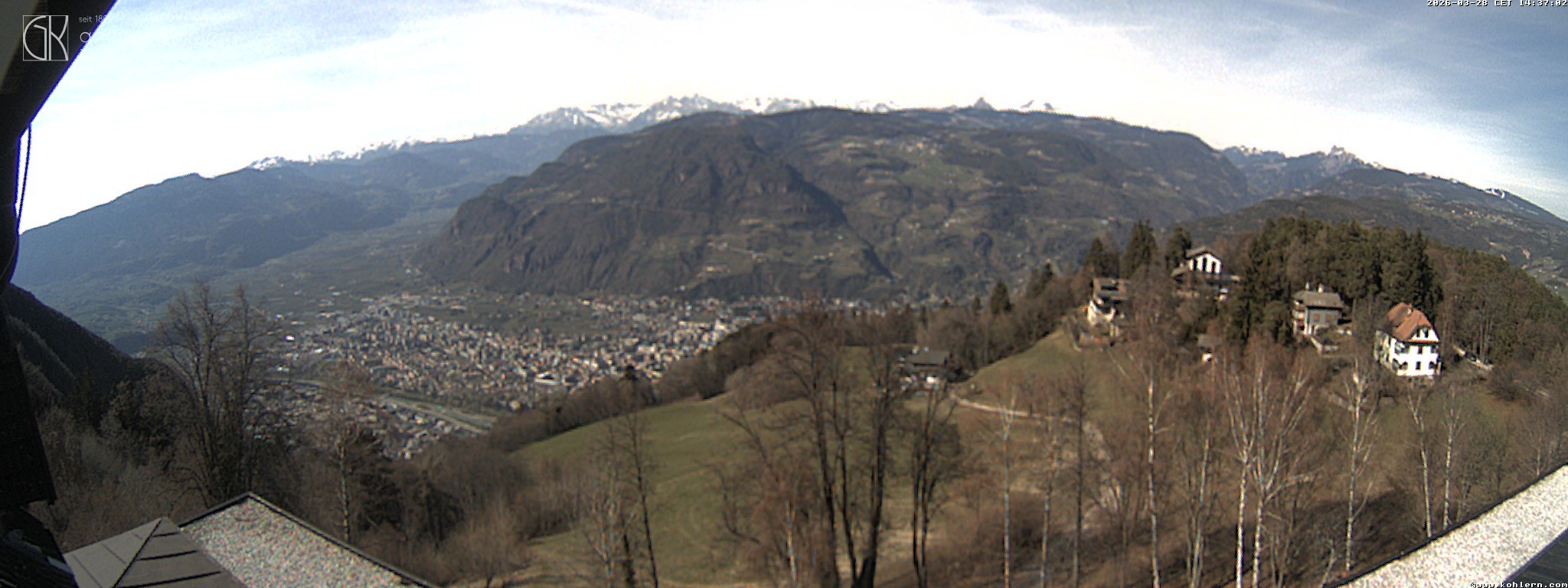 Archiv Foto Webcam Bozen - Gasthof Kohlern