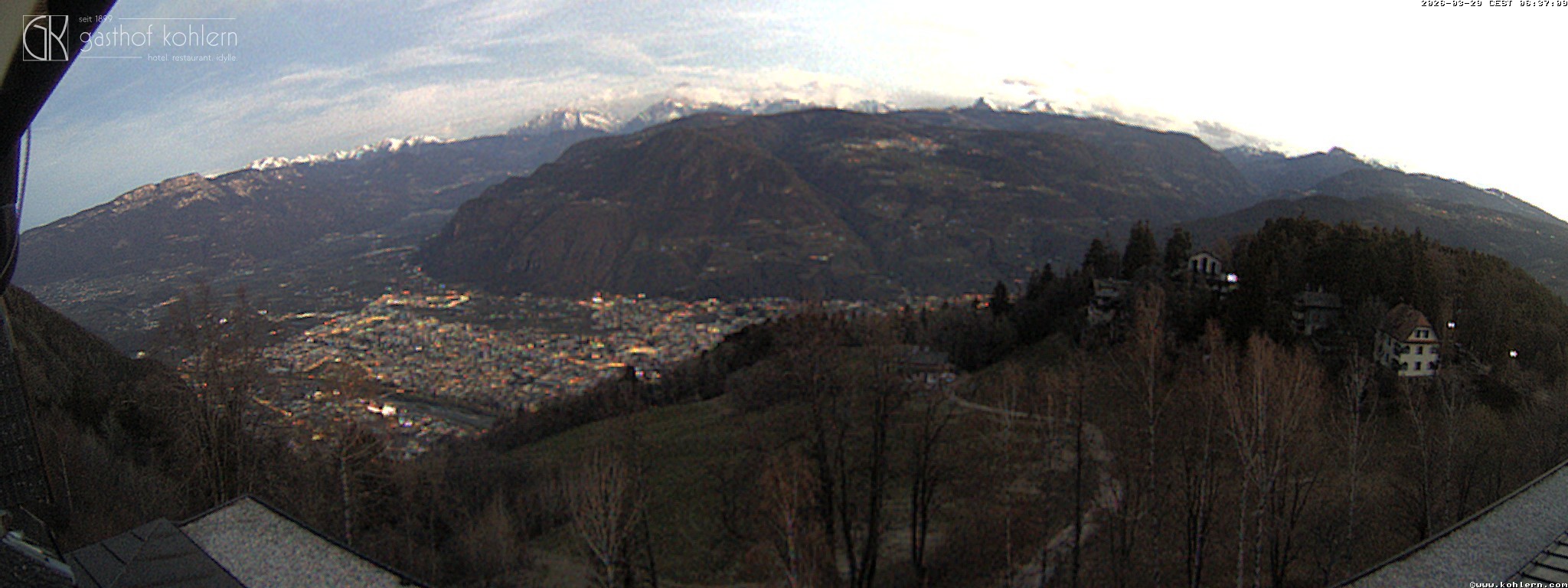 Archiv Foto Webcam Bozen - Gasthof Kohlern