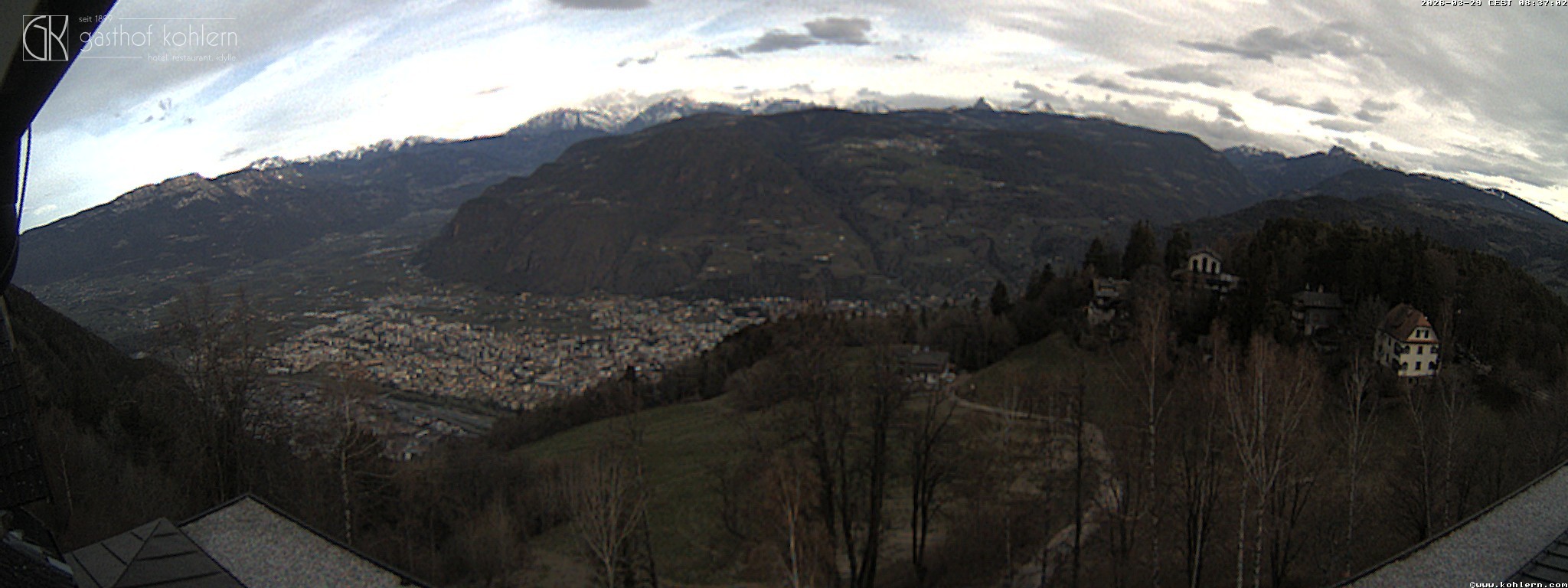 Archiv Foto Webcam Bozen - Gasthof Kohlern