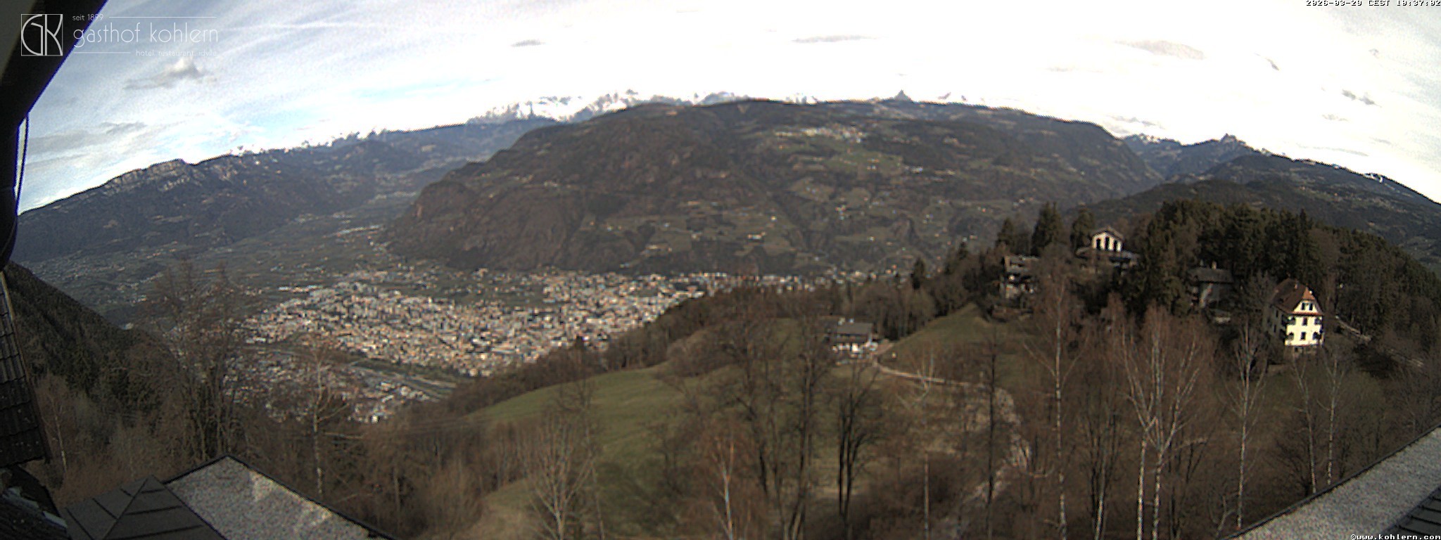 Archiv Foto Webcam Bozen - Gasthof Kohlern