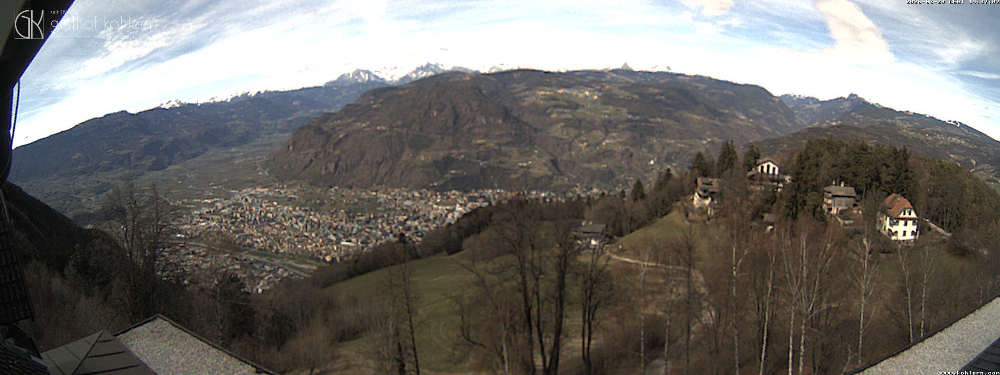 Archiv Foto Webcam Bozen - Gasthof Kohlern