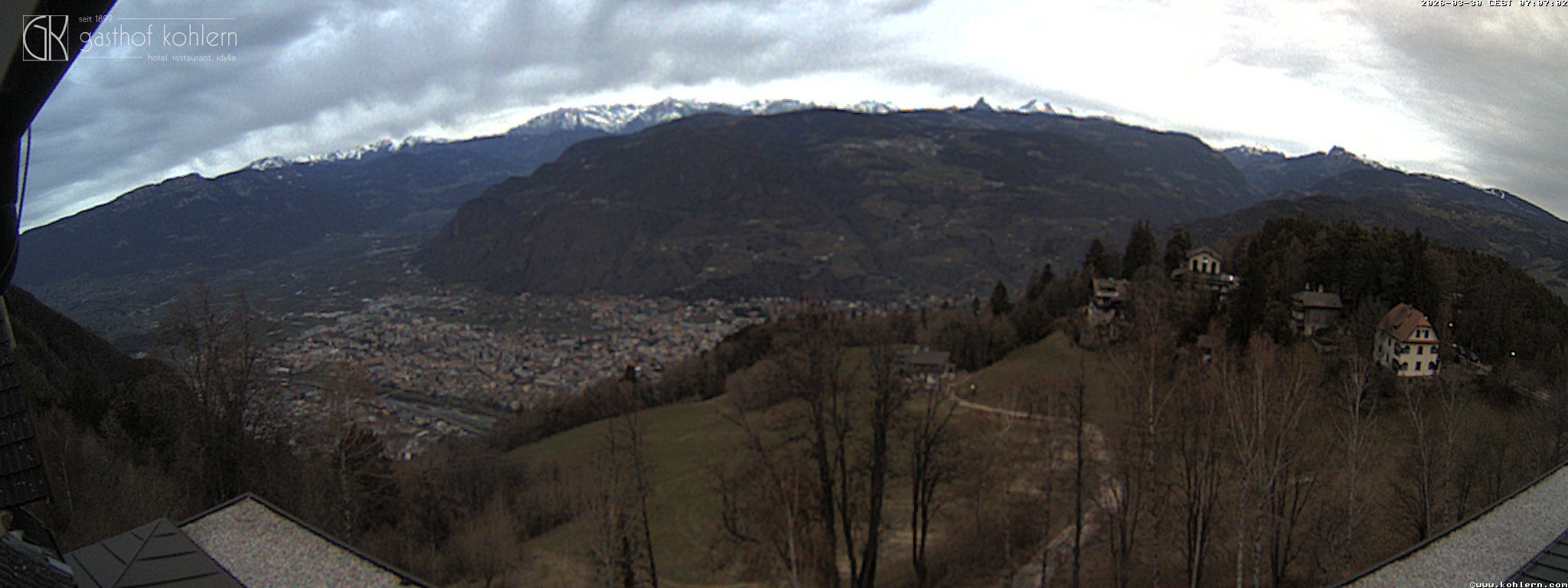 Archiv Foto Webcam Bozen - Gasthof Kohlern