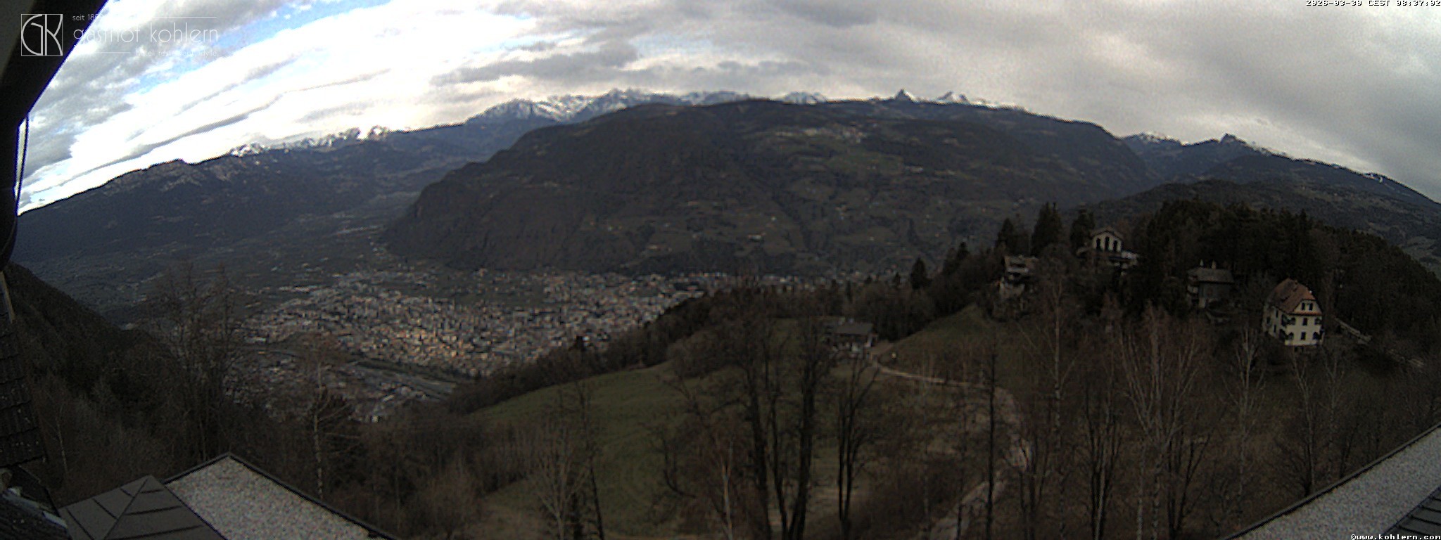 Archiv Foto Webcam Bozen - Gasthof Kohlern