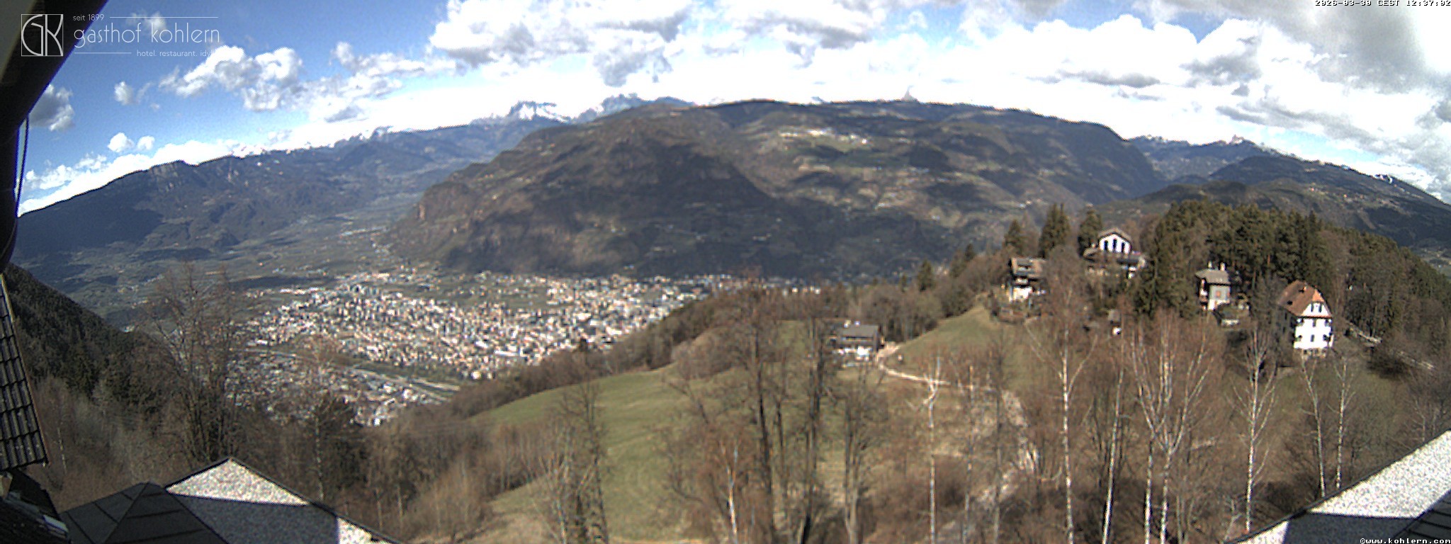 Archiv Foto Webcam Bozen - Gasthof Kohlern