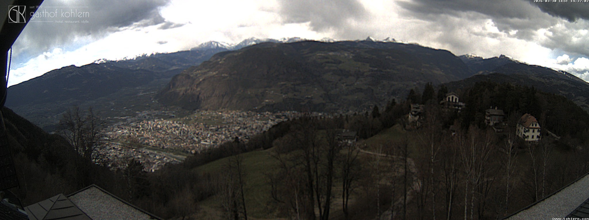 Archiv Foto Webcam Bozen - Gasthof Kohlern