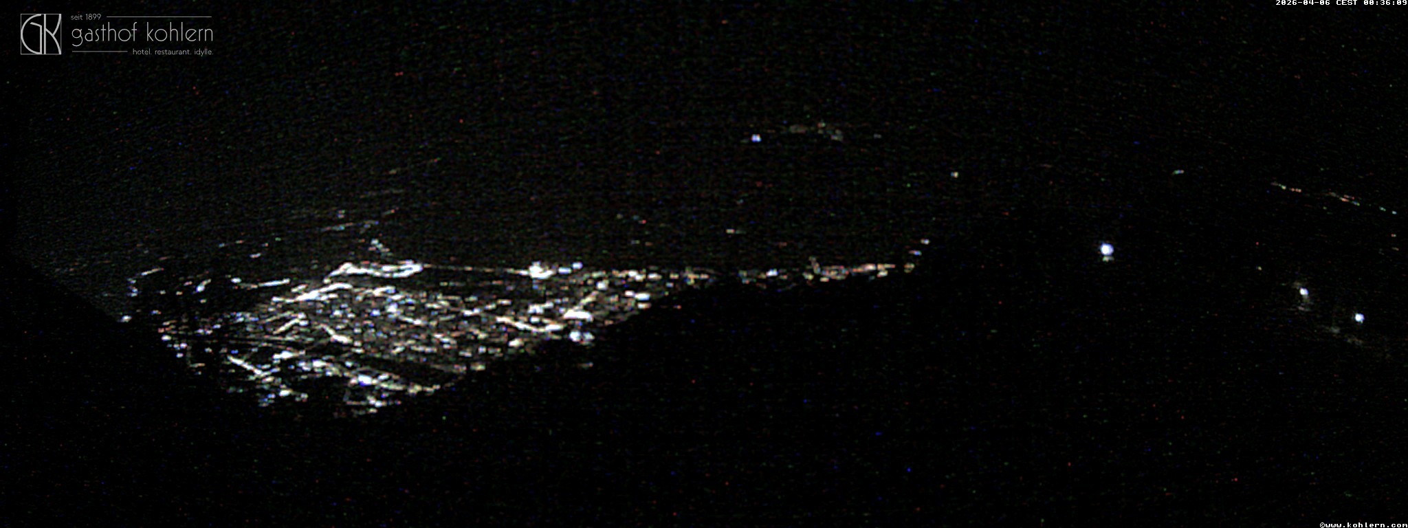 Archived image Webcam Bozen - Panoramic view Hotel Kohlern