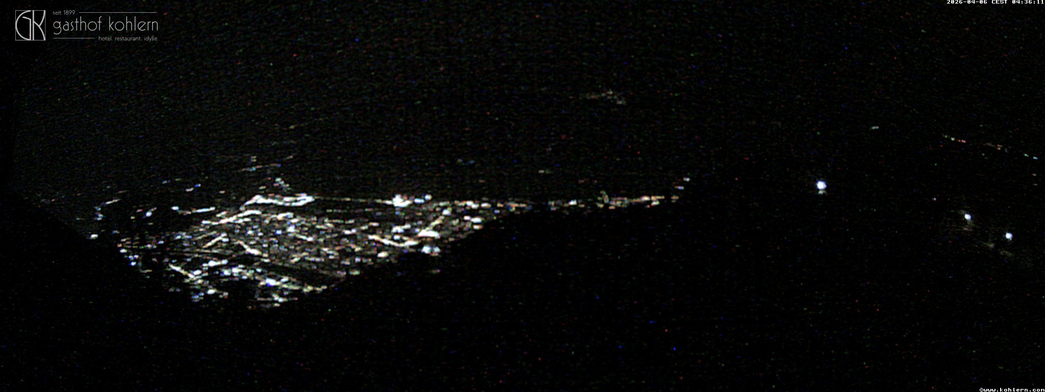 Archived image Webcam Bozen - Panoramic view Hotel Kohlern